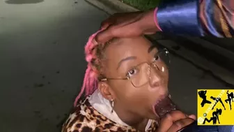 “Pranking a Stranger” Pt.2 car broke down, Mouthful of Strangers cock in the middle of the street…