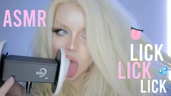 ASMR EAR LICKING | YouTuber | Twitch Streamer |