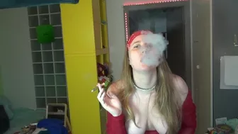 The laundry can wait, I'm smoking a cigar now