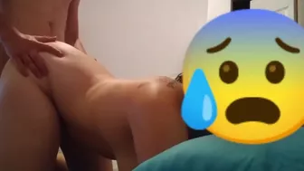 Cheating PAWG wife fucking young bull's BWC while husband sits in the next room