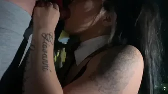 My wife’s sister sucks my dick before my wife gets out of the shower