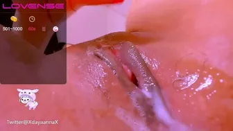 Slutty latina fingering her pussy until gets a creamy cum for you