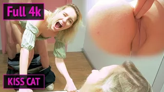 4k Public Agent - Risky Anal Sex in Zara Fitting Room with 18 Babe / Kiss Cat