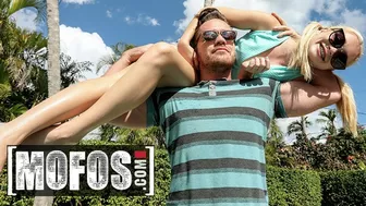 Mofos - Blonde Braceface Anastasia Knight Begs Kyle Maso To Fuck Her With His Big Dick