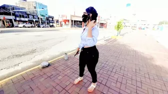 SEX with a STRANGER on the street, he offers me MONEY and we fuck at home.