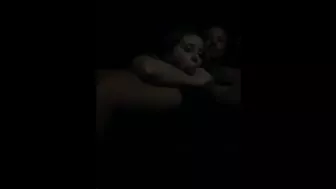 Hot young couple hook-up in a public movie theater pt. 2