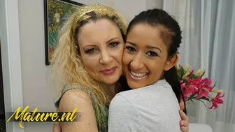 Busty Step Mom Eating Her Stepdaughters Sweet Pussy!