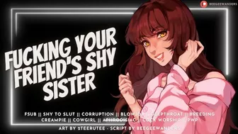 Fucking your Best Friend's Sister at His Party || Audio Roleplay [Female for Male]