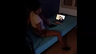 Arab babysitter caught in action ends up submitting to getting her ass pounded