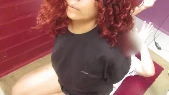 Step Sister Fucks Step Brother Innocently Playing Statue