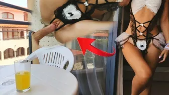 Sexy Hotel Room Service Fucked and Creampied instead of Cleaning!