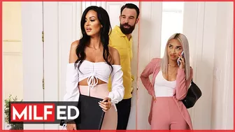 Milfed - Jamie Michelle Shows A House To A Potential Buyer Couple & Fucks The Husband In The Process