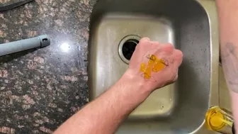 I Slapped Her Wet Soapy Face With My Rock Hard Hand then Turned On The Hose