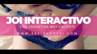JOI CON ARGENTINA SUPER CALIENTE | MUY INTENSO | INTERACTIVO