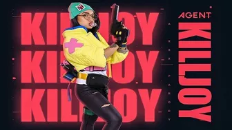 Busty Avery Black As VALORANT KILLJOY Rewards You With Wet Pussy VR Porn