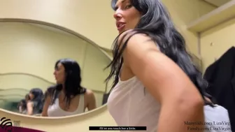 Hot MILF fucked with a fellow passenger on the train