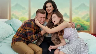 My Boyfriend's Big Tits Stepmom Teaches Me How To Make Her Own Stepson Cum Like A Volcano - MYLF