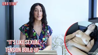 Ersties - Dark Haired Babe Toys Her Ass While Playing With Her Pussy