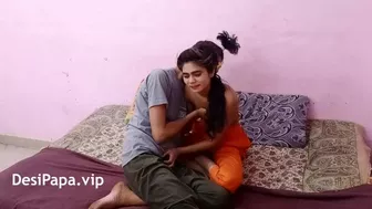 Best Ever XXX Indian Skinny College Girl Having Her First Time Sex Of Life Losing Virginity