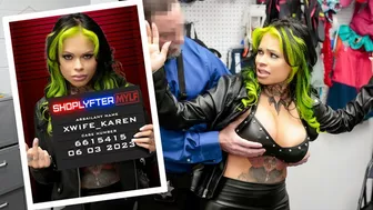 MILF XWife Karen Is A Seasoned Criminal But She Will Not Evade Jizztice Today - Shoplyfter MYLF