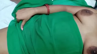 POV Hot desi bhabhi fingering her hairy pussy