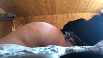 BBW Humping a pillow until I cum loudly while home alone