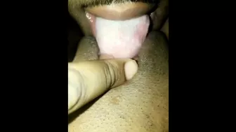Eating two step sisters Pussy wit whipped cream