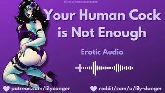Your Human Cock is Not Enough | Erotic Audio | Cuckold