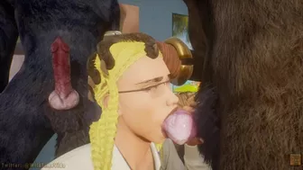 Wild Life School Girl GangBang