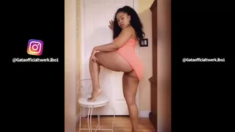 Gata Official Twerk Compilation #12 Slow Grinding Twerk Latina Thong Sexy Mini Dress