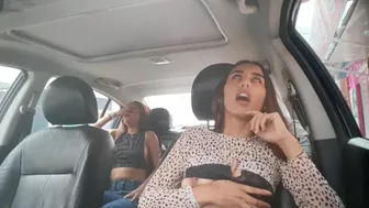 my boyfriend records us with my friend using lovense in his car