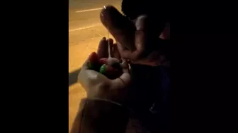 STRAWBERRIES WITH HOMEMADE CREAM FOR VENOM EVIL