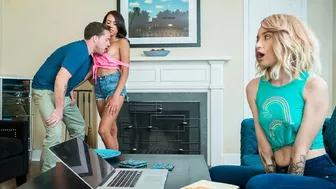 StepSisters "Maybe you should stroke his prick too?" S16:E9