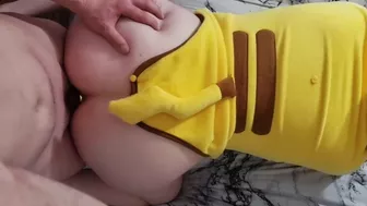 Dressed up big tits Blonde babe gets fucked hard in all of her holes pokemon/pikachu cosplay preview