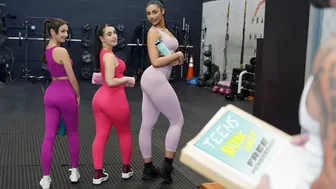 BFFS Don’t Pay for Gym Memberships feat. Brookie Blair, Serena Hill & Ariana Starr - TeamSkeet