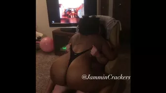 Hope you can make it as long as he did jacking off to us . I love when daddy fucks me Hard like this