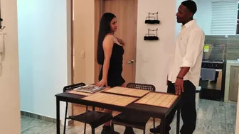 Rioc is going to buy a house and his saleswoman fucks him and convinces him in the bedroom