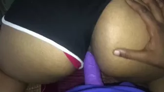 Went From Sucking Her Toes To Her Backing It Up On My Strap