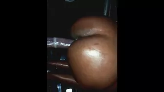 LITERALLY STANDING OUTSIDE MY MUSTANG HITTING CHOCOLATE LIL ASS FROM THE BACK TRYING TO GET CAUGHT!!