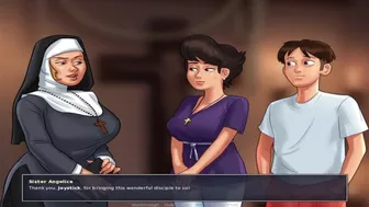 SummerTime Saga (PT 24) - This Nun is a sexual deviant - Mia Route