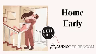 Romantic Coming Home Story | Erotic Audio Story | Couple Sex | ASMR Audio Porn for Women