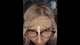 POV - HOT BLONDE SUCKS YOUR COCK UNTIL YOU EXPLODE IN HER MOUTH - AIMEE JAY