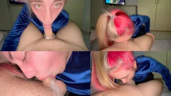 Very sloppy no hand deepthroat Facefuck Skill More on Onlyfans P0rnellia