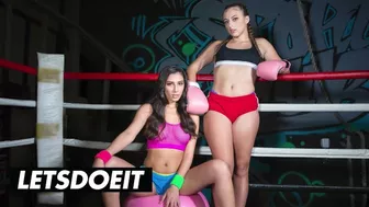 Gia Derza & Gianna Dior Rough Threesome With Boxing Instructor - SCAM ANGELS