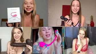 Having Fun With The Girls On A Video Call. Californiababe, Kate Quinn, Bella Mur, Katy Milligan