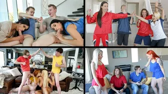 MylfSelects - The Best Mom Swap Compilation Of Big Titted Milf Banging Their Teen Stepsons