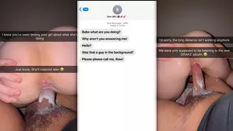 College Girl Gives in Easily and CHEATS on Her Long Distance BF!! With BBC Football Athlete