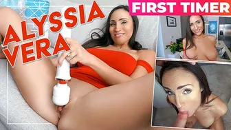 New Mylfs - Busty Fine Ass Amateur Milf Alyssia Vera Gets Her Tight Pussy Fucked Hardcore On Casting
