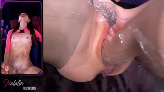 Sex machine Fucks my Pussy so hard that I Pee