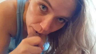 Cock Worship Combo (Handjob and Blowjob) - Cumshot at 8 mins